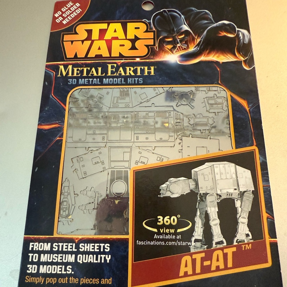 Star Wars Metal Earth AT-AT 3D Metal Model Kit